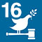 Goal 16: Promote just, peaceful and inclusive societies